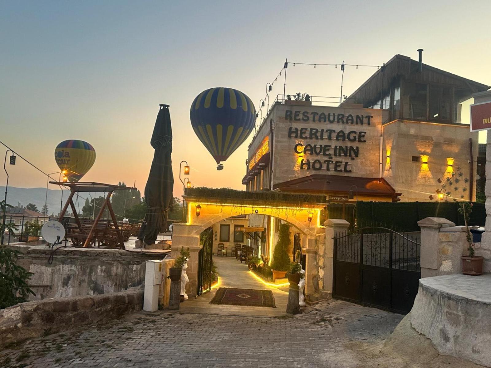 Heritage Cave Inn Hotel Гьореме Екстер'єр фото
