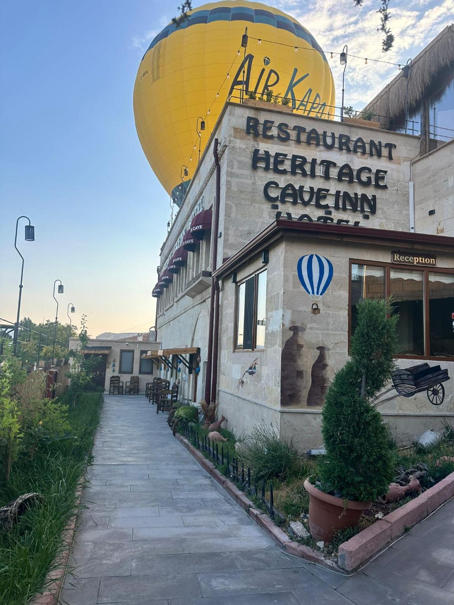 Heritage Cave Inn Hotel Гьореме Екстер'єр фото